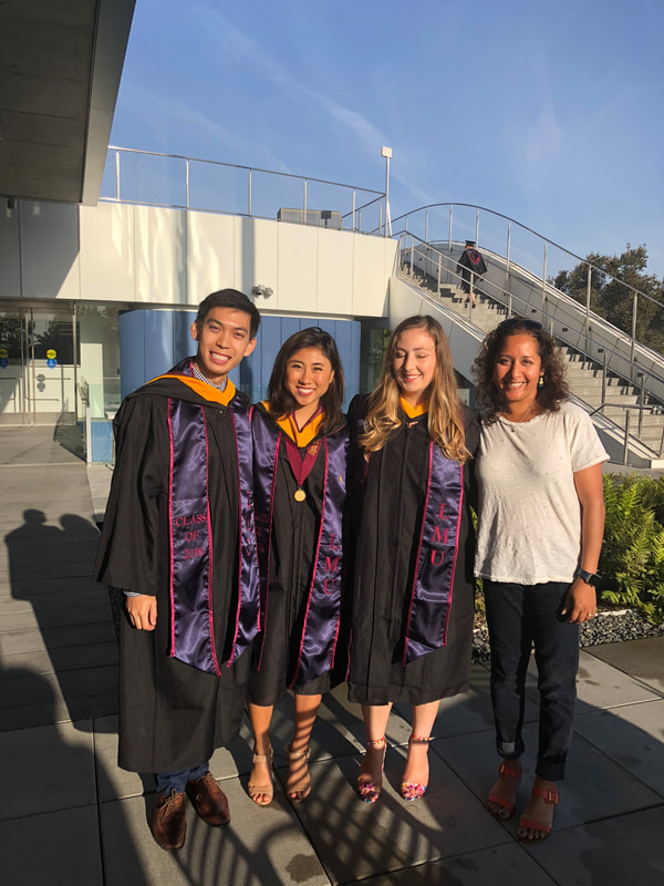Graduation Picture (Left - Right: Kevin Nguyen, Marisa Carino and Morgan Mutch)