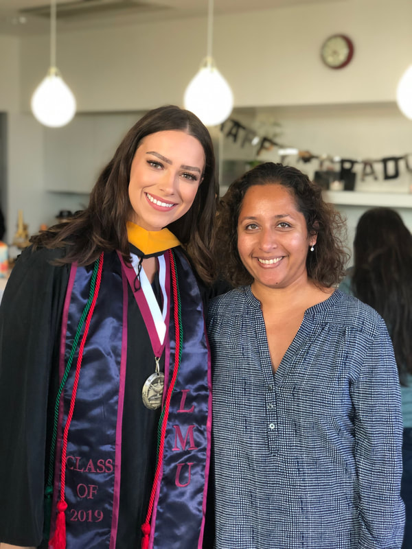 Mikayla Sweitzer at 2019 Graduation.